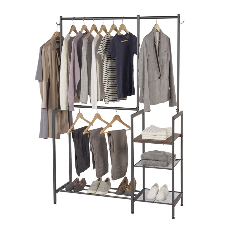 NeatFreak 48.42" W Closet System Starter Kit Wayfair